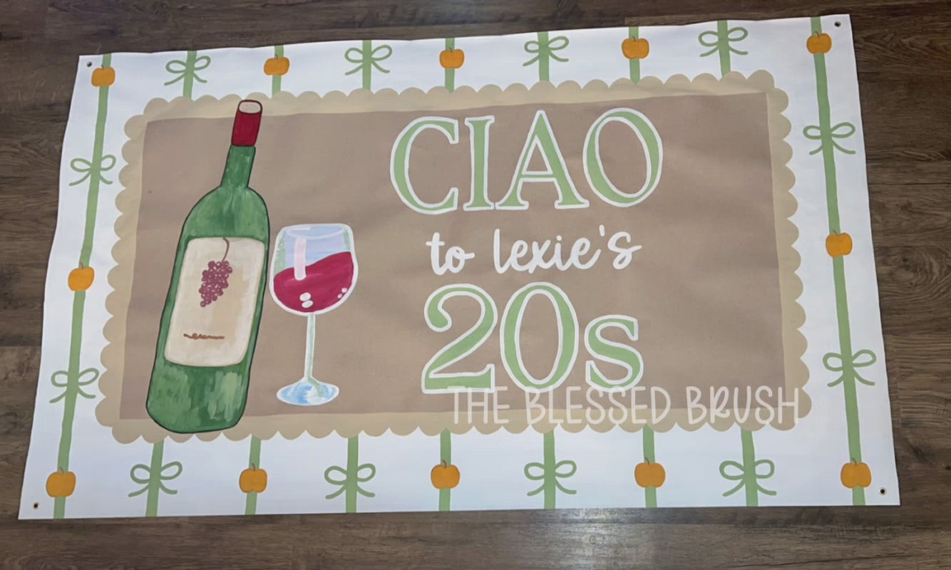 Custom Banner - Created for any event!